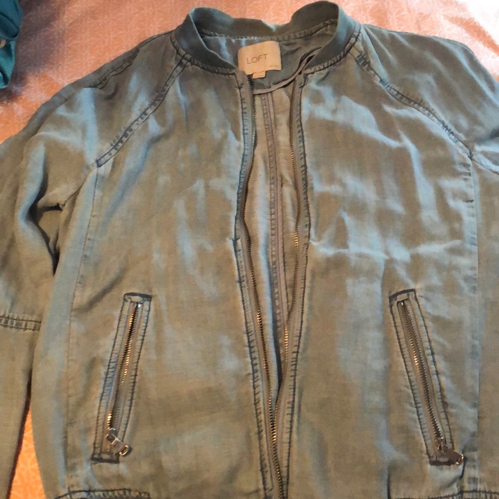 Light blue denim jacket